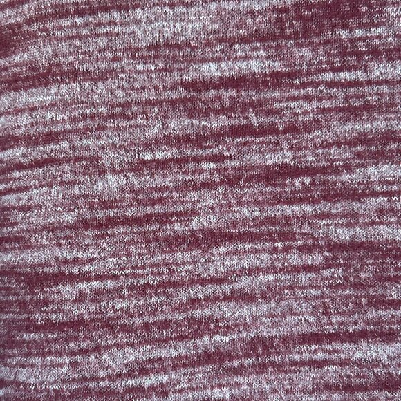 Lululemon &go Take-Off Long Sleeve, color: Heathered Bordeaux Drama, sz 8 - Picture 9 of 16